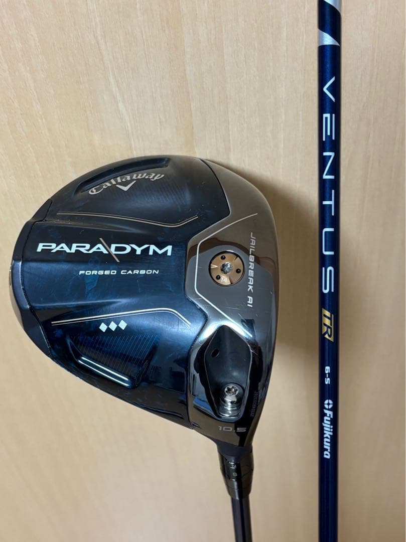 美品‼️キャロウェイ パラダイム トリプルダイヤ10.5 ベンタスブルーTR 6S