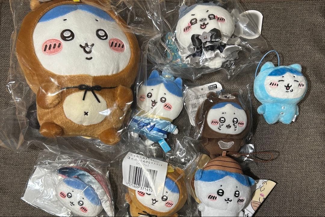 ちいかわ マスコット ぬいぐるみ ハチワレ まとめ売り 8点セット
