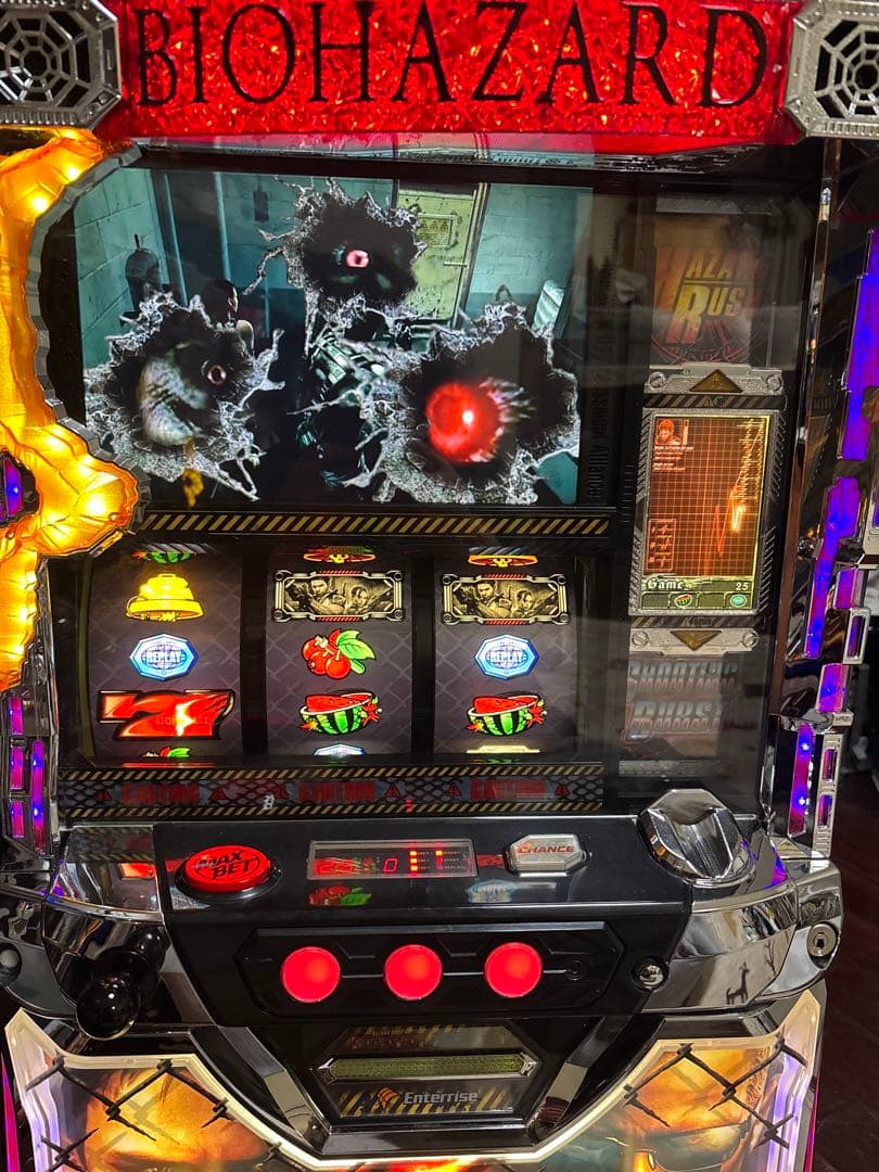 名機！バイオハザード５ エンターライズ ５号機 不要機付