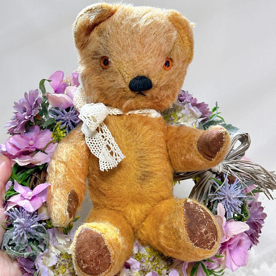 シナモン 様　❤️小さめ❤️チャドバレーテディベア　オレンジ　Chad Valley