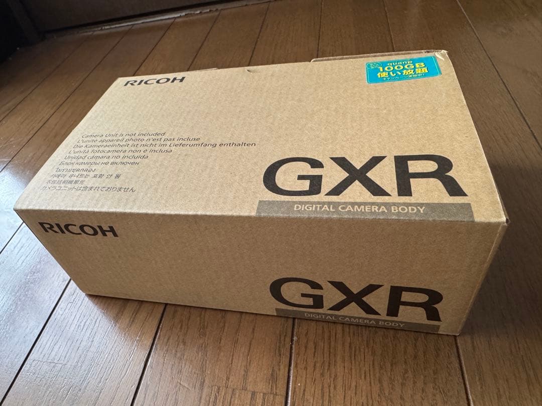 【新品未使用】RICOH GXR ボディ 希少品 防湿庫保管 付属品完備