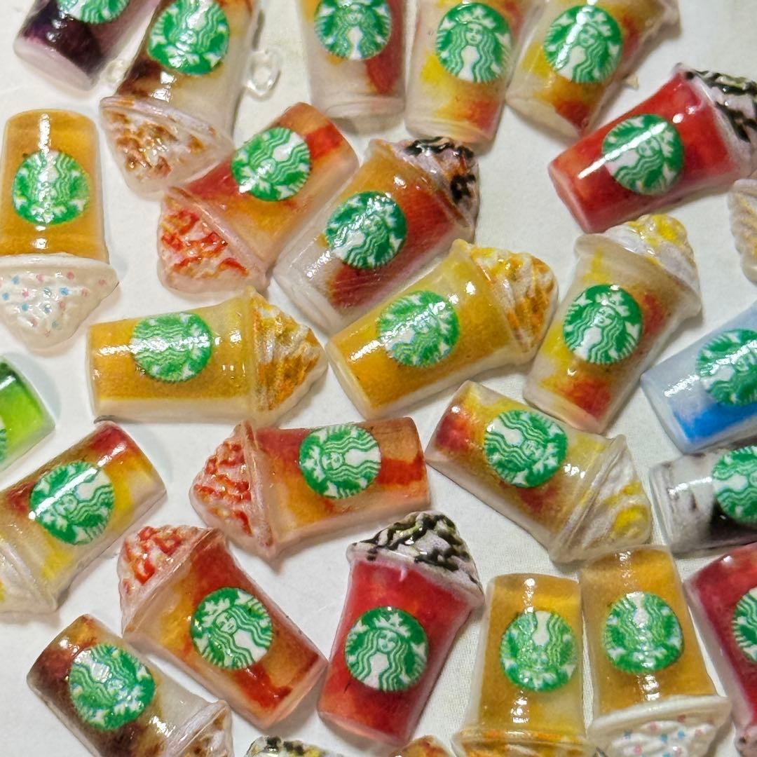 スタバ フラペチーノ MIX ネイルパーツ【スプーン1杯分 ネイルパーツ】