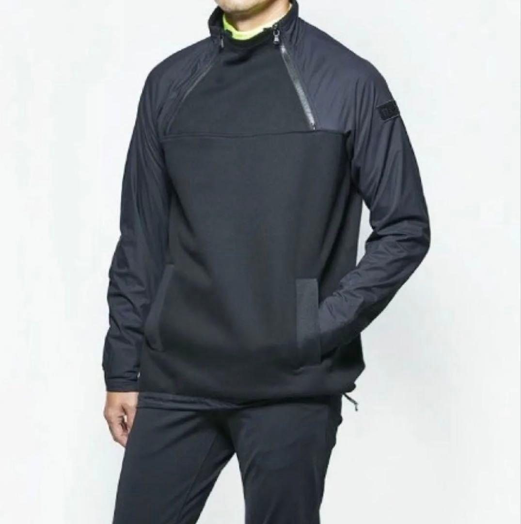 TFW49 ハイブリッドプルオーバー　4 ブラック　L ゴルフ　スニード