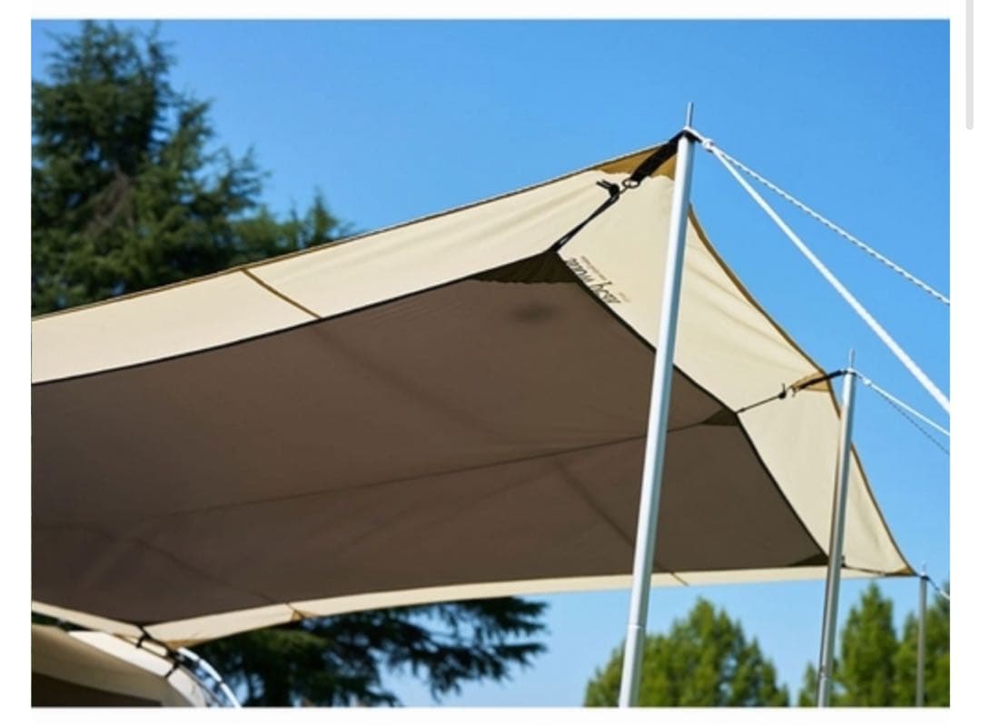 雪峰祭限定 ランドロックサイドタープ アイボリー 新品未使用