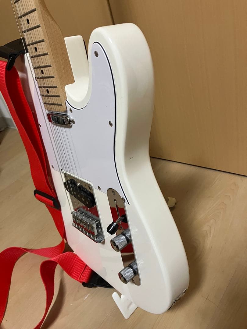 PlayTech テレキャスタータイプ エレキギター & ギター弦 2セット