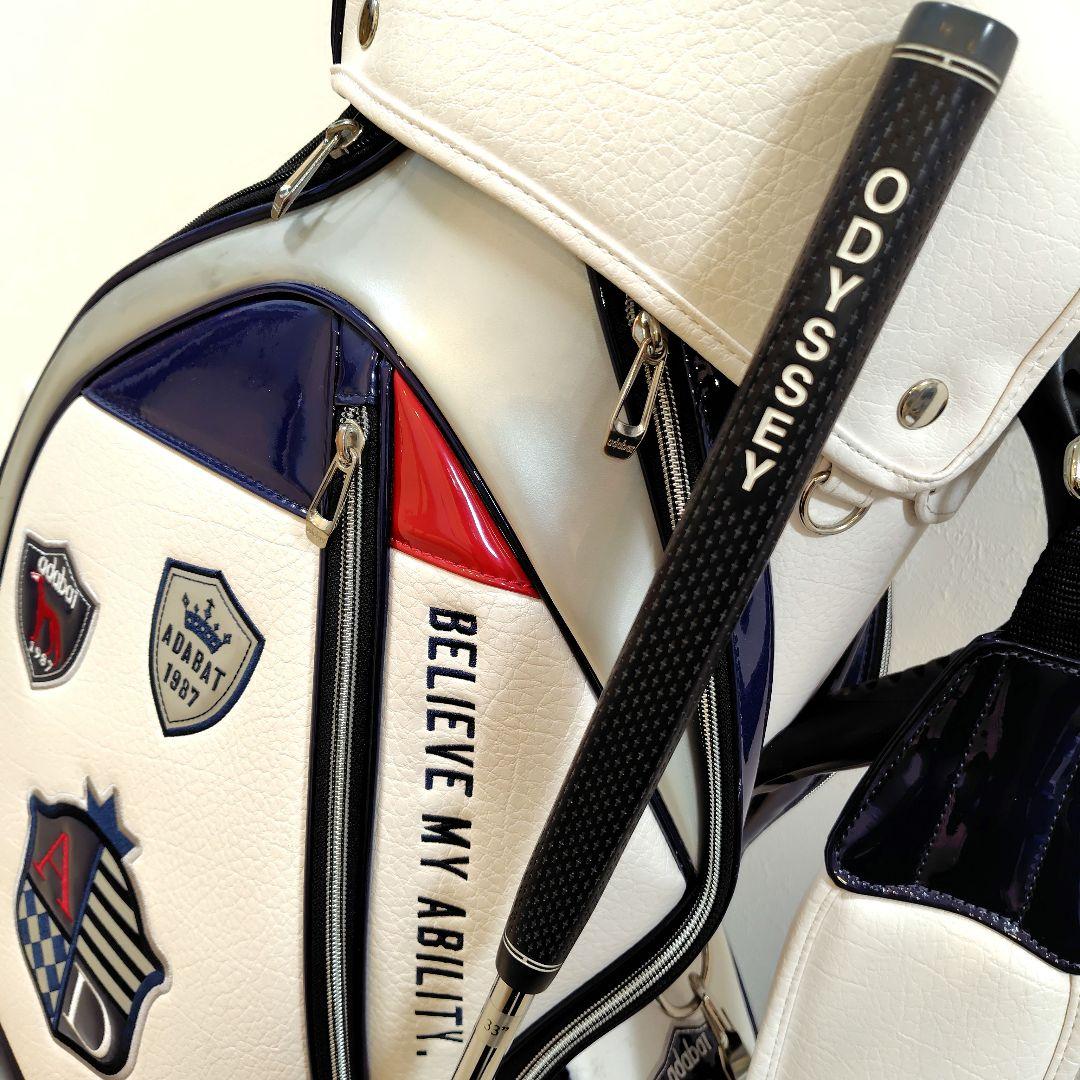 美品 アバダッドキャディバッグ ＋ オデッセイWhite Damascusパター