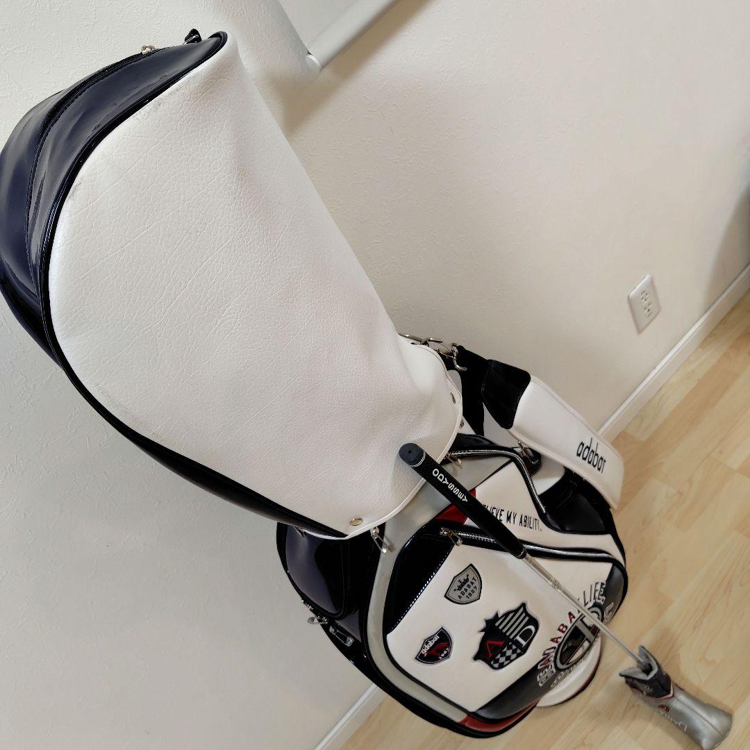 美品 アバダッドキャディバッグ ＋ オデッセイWhite Damascusパター