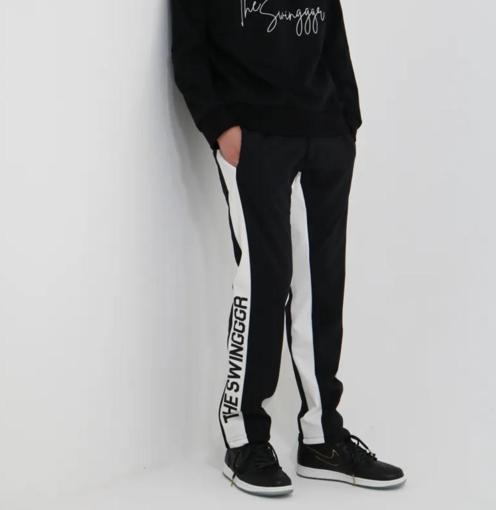 THE SWINGGGR　PUNCHLINE PANTS blk 2we338