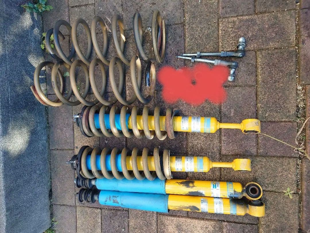 ビルシュタインB6 スプリング等セット　150プラド