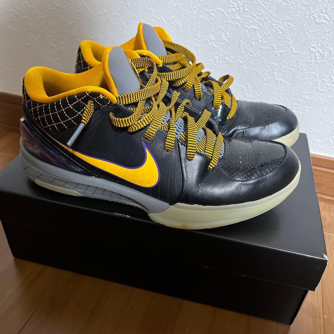 シューズ(男性用) Kobe 4 Protro BLACK/DEL SOL
