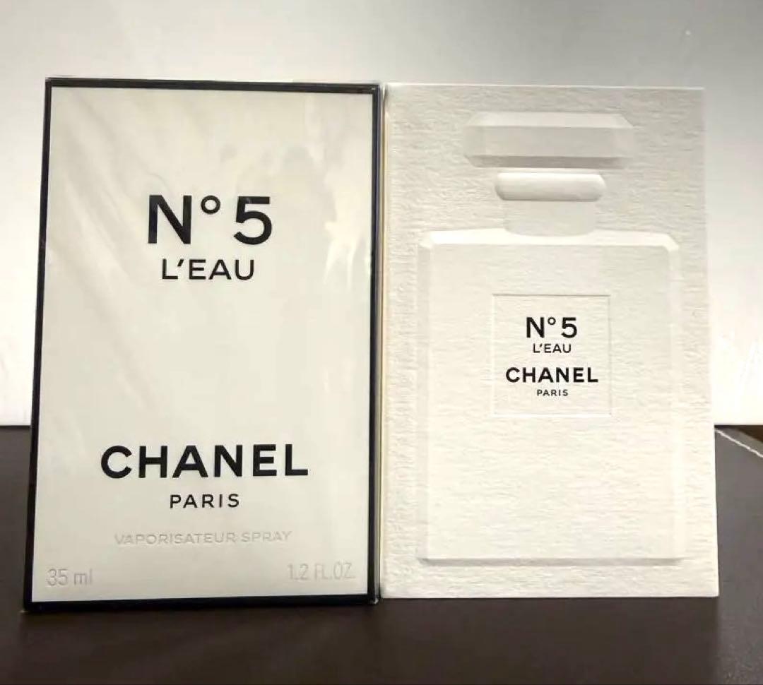 新品未使用CHANEL N°5 L'EAU 35ml スプレー