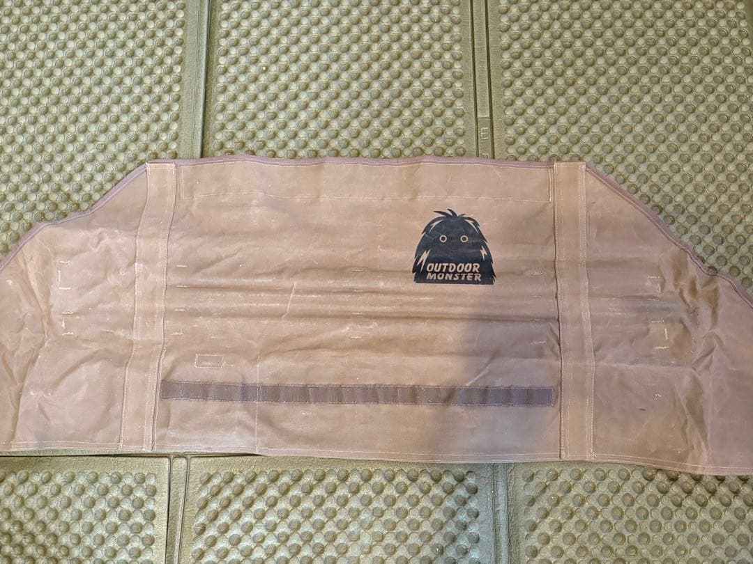 SOMABITO 焚き火パラレールハンガー＆風防兼ケース(コヨーテ)