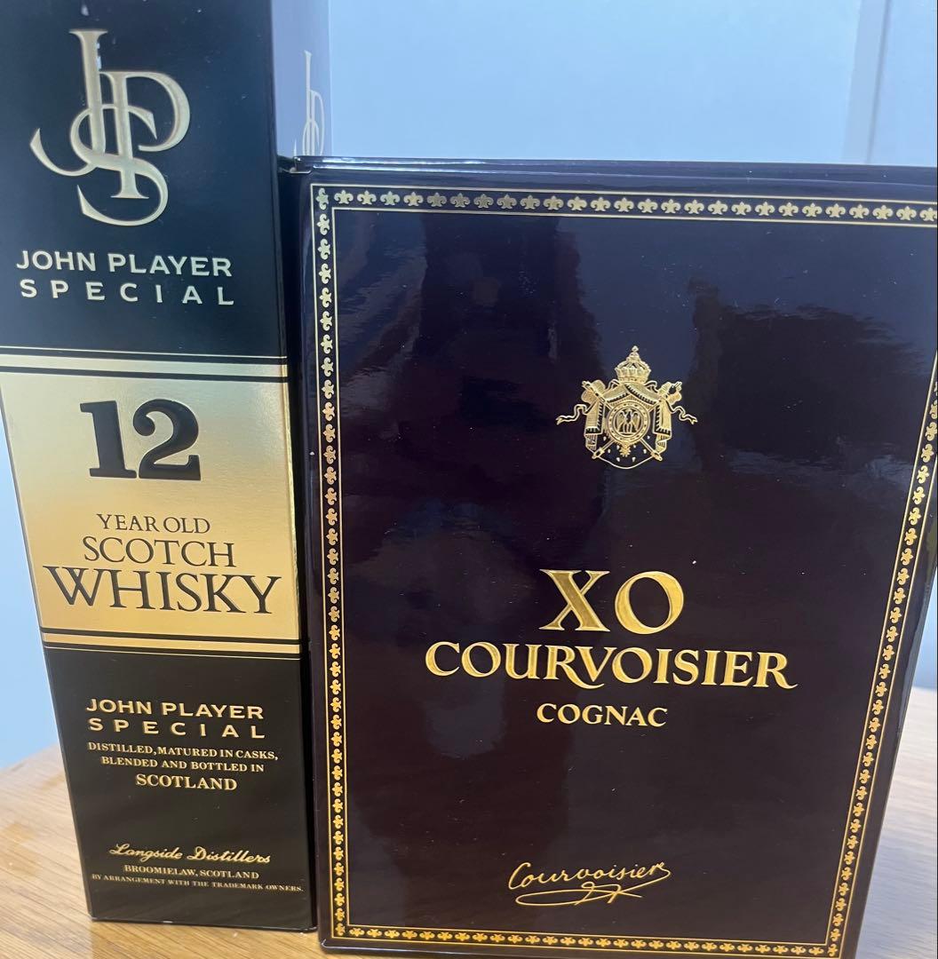 John Player Special12スコッチウイスキー & X0コニャック