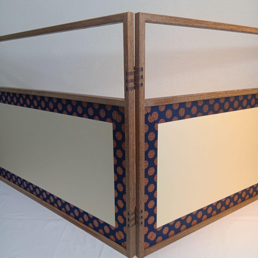 値下げ茶道具　風炉先屏風　網代　美品