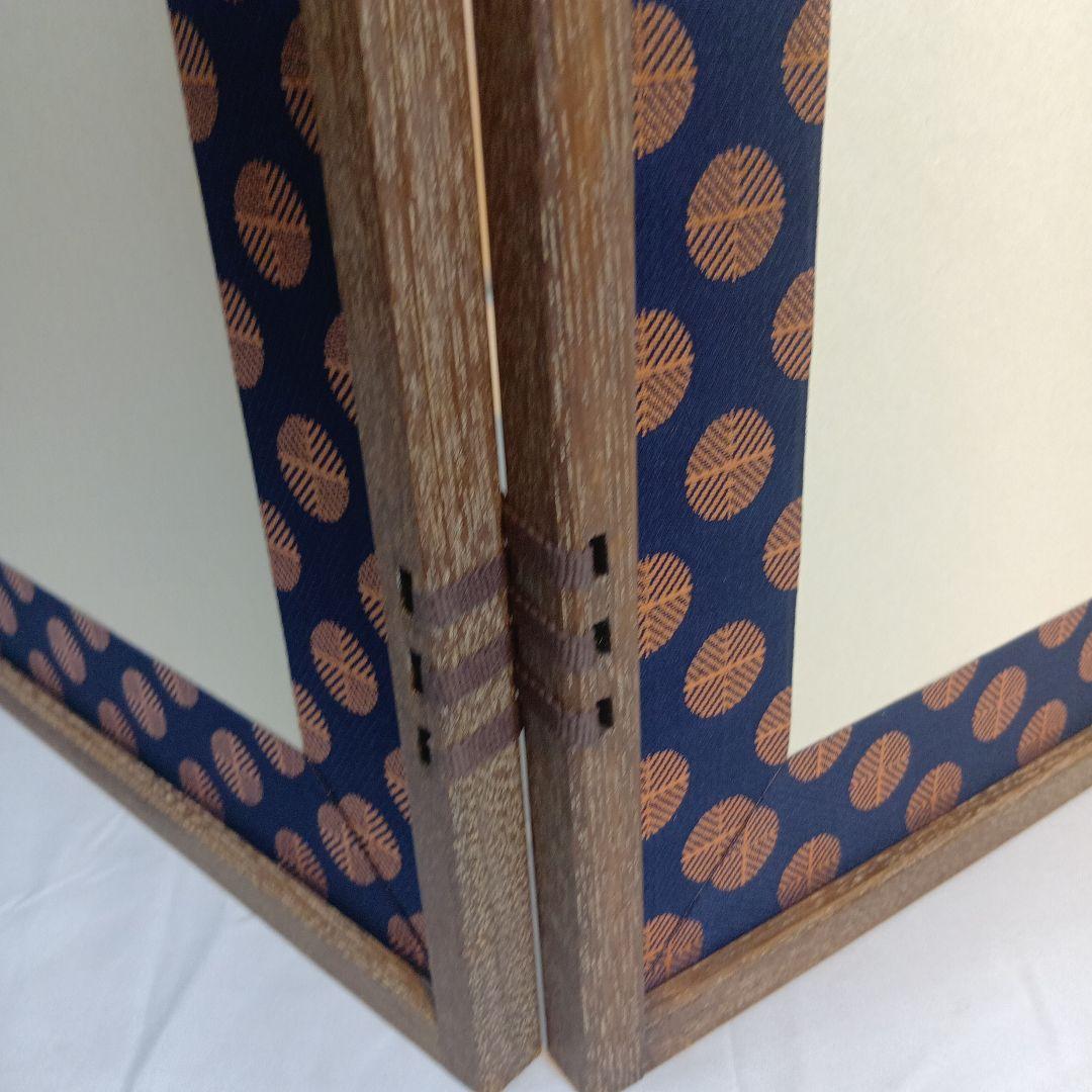 値下げ茶道具　風炉先屏風　網代　美品