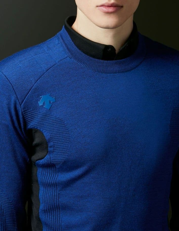 【入手困難】デサントゴルフ g－arc メリノウール×ヒートナビ セーター L