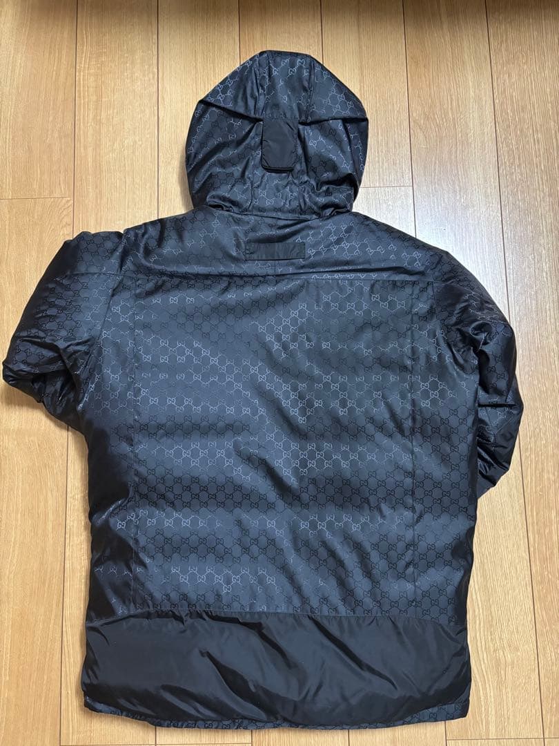 GUCCI グッチ　シグネチャー　ダウンジャケット　メンズ　XL 極美品　本物