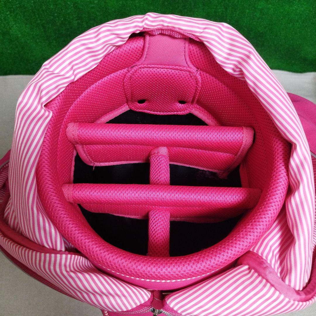 adidas ゴルフバッグ ピンク キャディバッグ 美品
