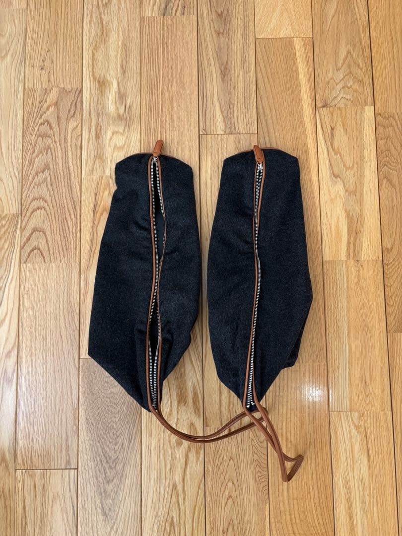 JOHN LOBB 真鍮製靴べら 、ブラシ、靴クリーム 革製品の取扱い説明書