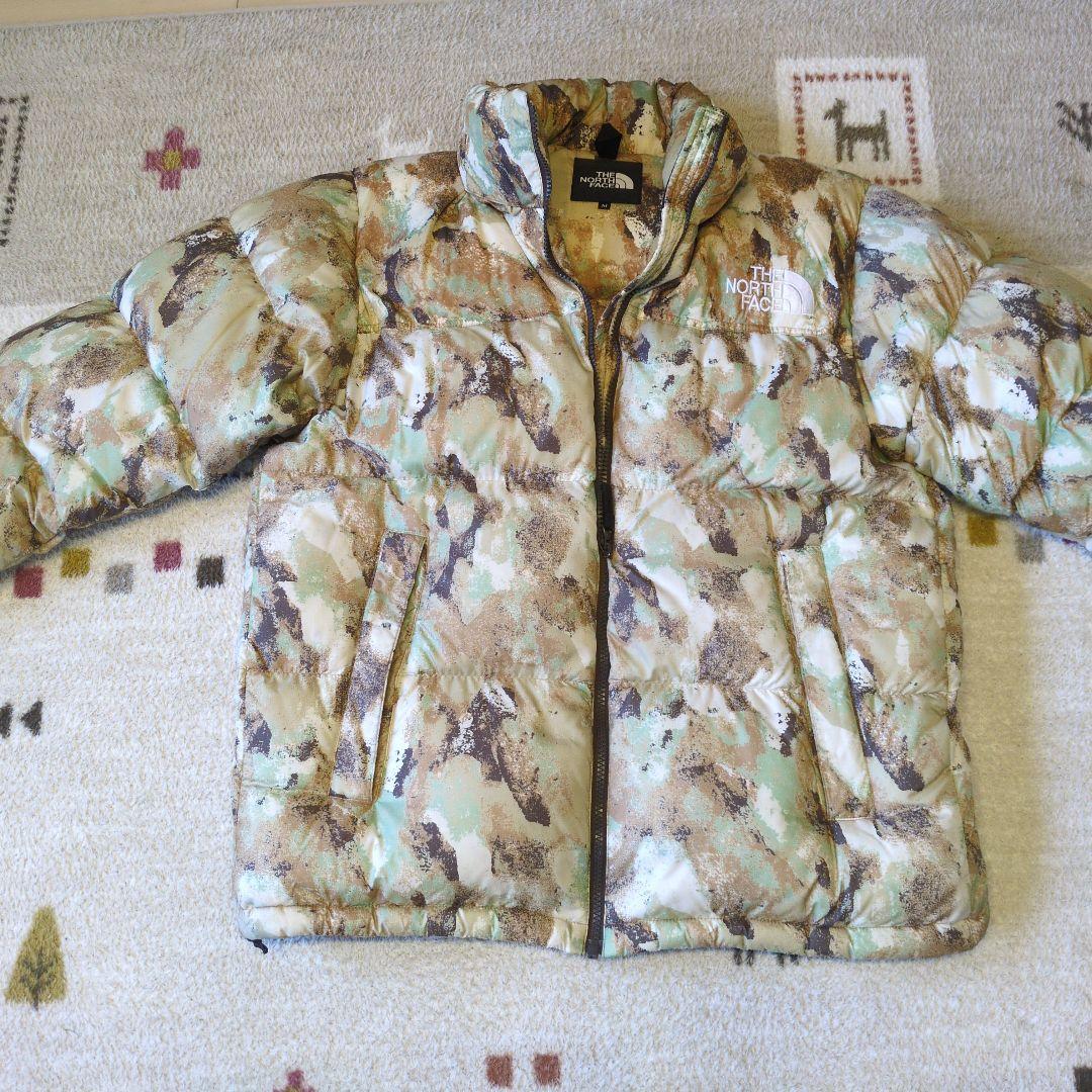 THE NORTH FACE 迷彩ヌプシ ダウンジャケット M
