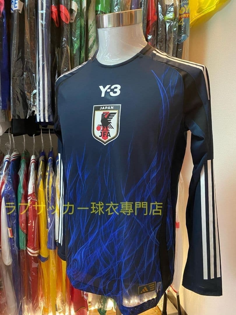 Y-3 日本代表 2024 ホーム ユニフォーム 長袖 選手着用 5XL