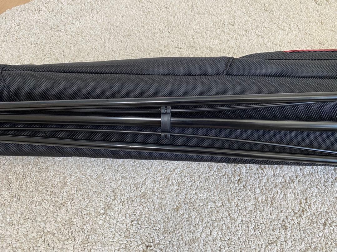 【極美品】タイトリスト ゴルフ セルフスタンドバッグ BK ブラック×レッド