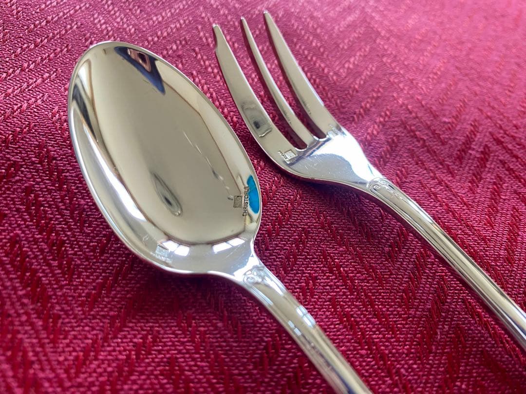 【あいさま専用☆確認ページ】クリストフル マルメゾンティータイムカトラリーセット