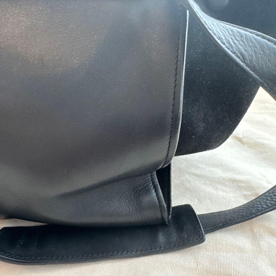 CELINE クロコダイル型押し ハンドバッグ