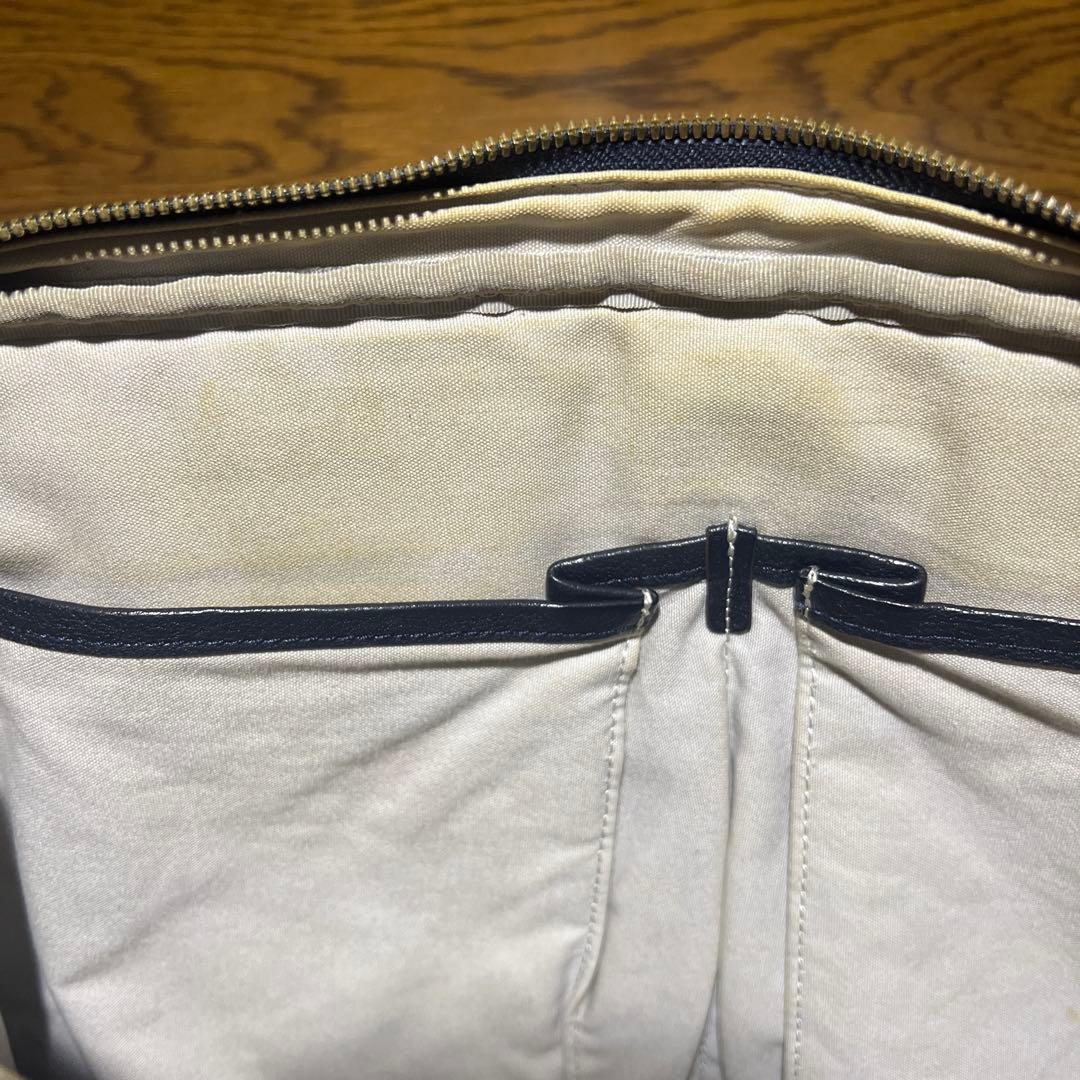 土屋鞄　アルマス バッファローブリーフ （アーバンネイビー）