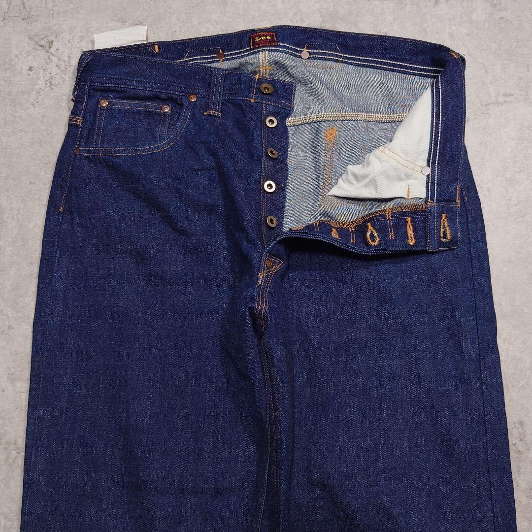 90s 00s Lee 16101 デニム 濃紺 耳付 ハラコパッチ W33