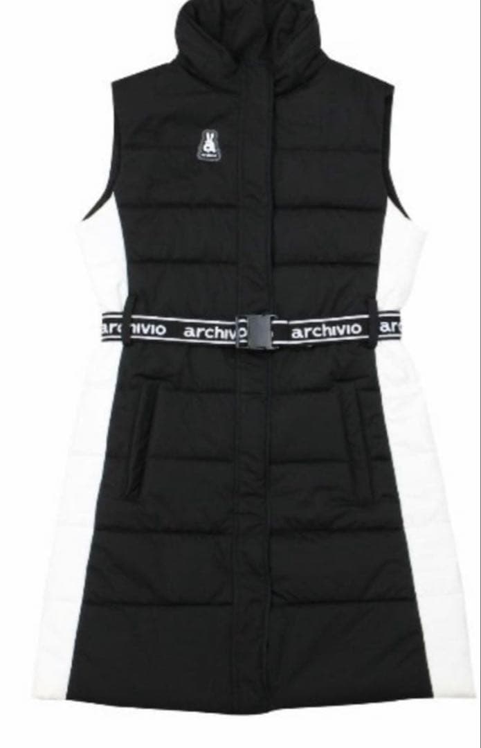 archive アルチビオダウンベスト　ワンピース❣️ M 百貨店購入品　匿名配送