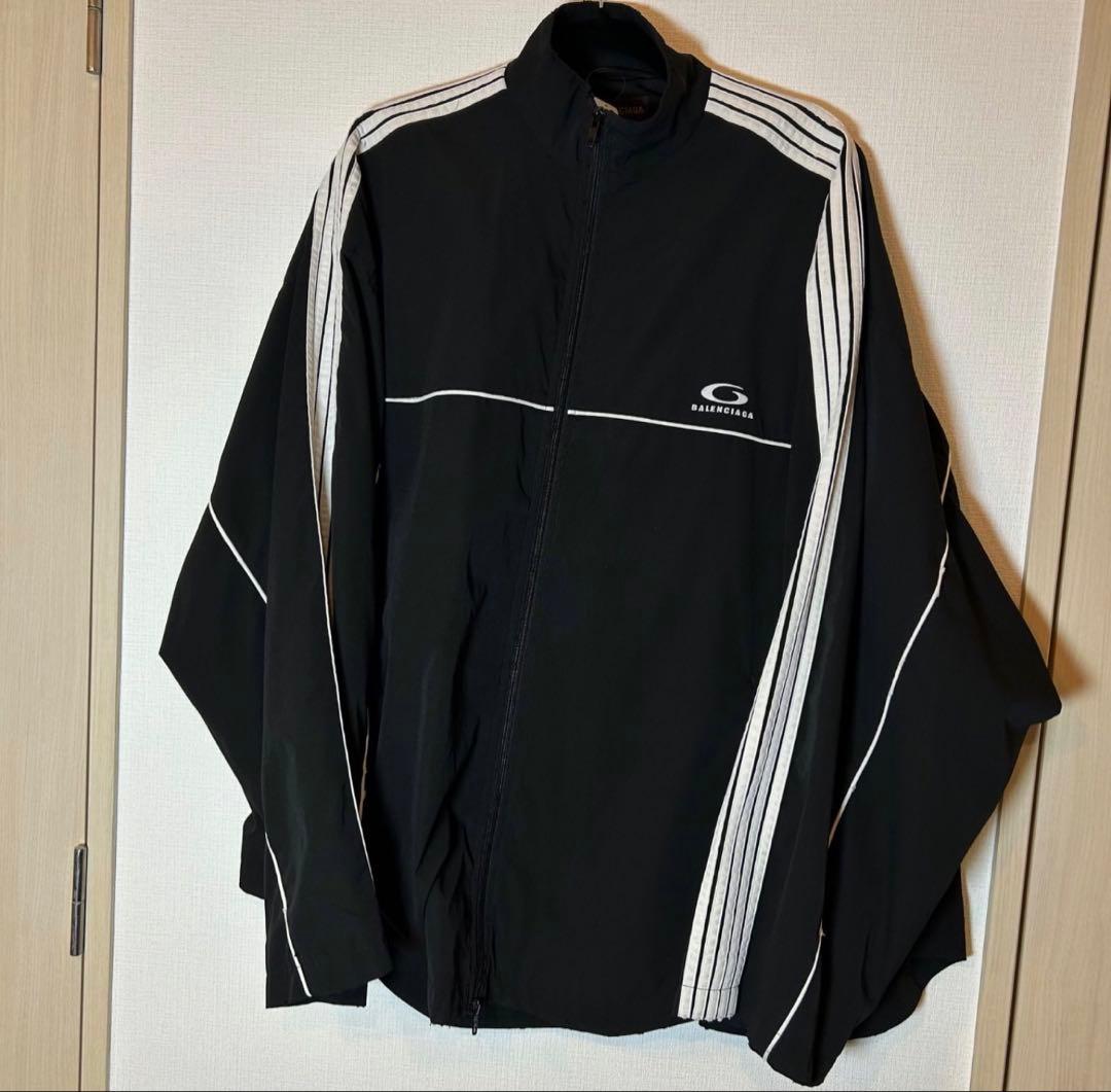 プ*ー様 BALENCIAGA メンズルーズフィット トラックスーツ ジャケット
