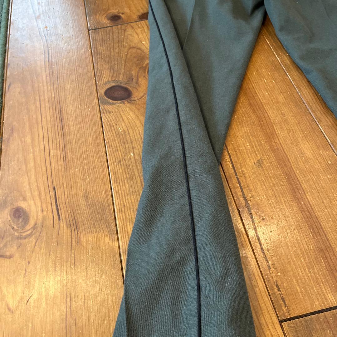 ヴィンテージ1971スウェーデン軍パイピングスラックス