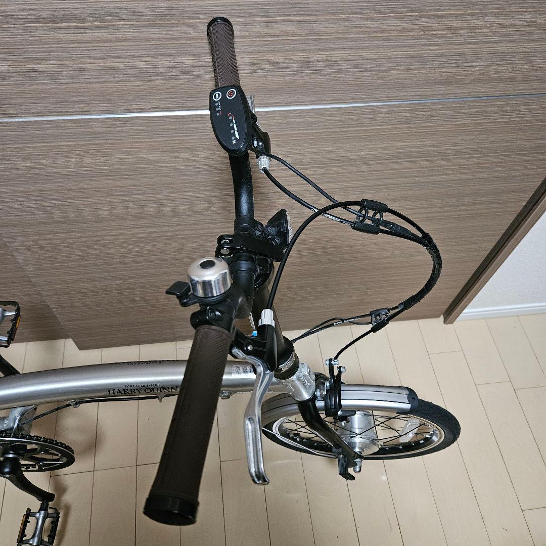 ハリークイン　電動アシスト付き折りたたみ自転車
