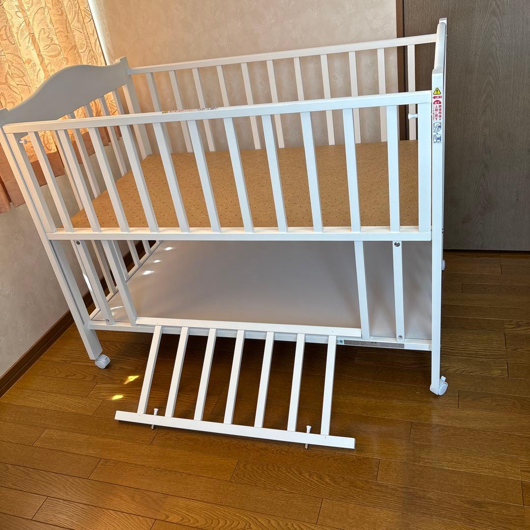 PROVANCE ベビーベッド ホワイト