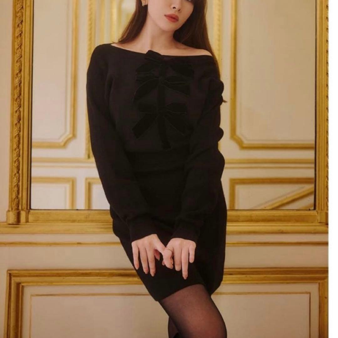 herlipto ハーリップトゥ Simone Knit Mini Dress