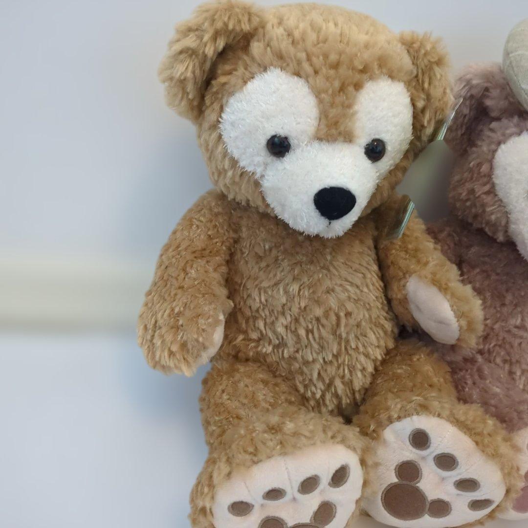 新品タグ付き　ダッフィーとシェリーメイ ぬいぐるみ　２体セット　ディズニー