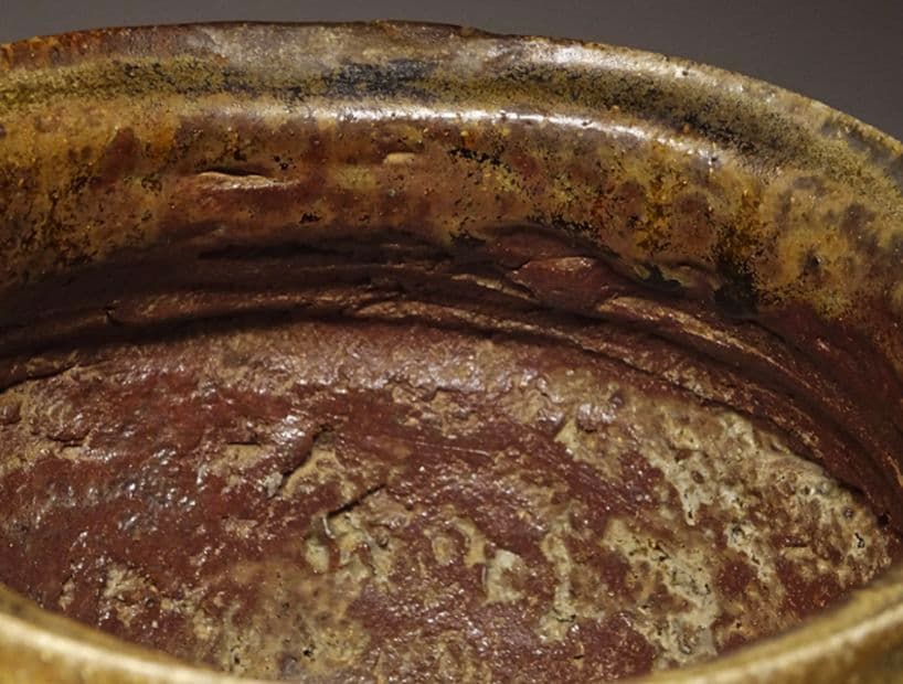 【鎌倉時代後期1185年〜1333年】国焼茶陶 常滑不識壷 水指 時代箱 茶道具