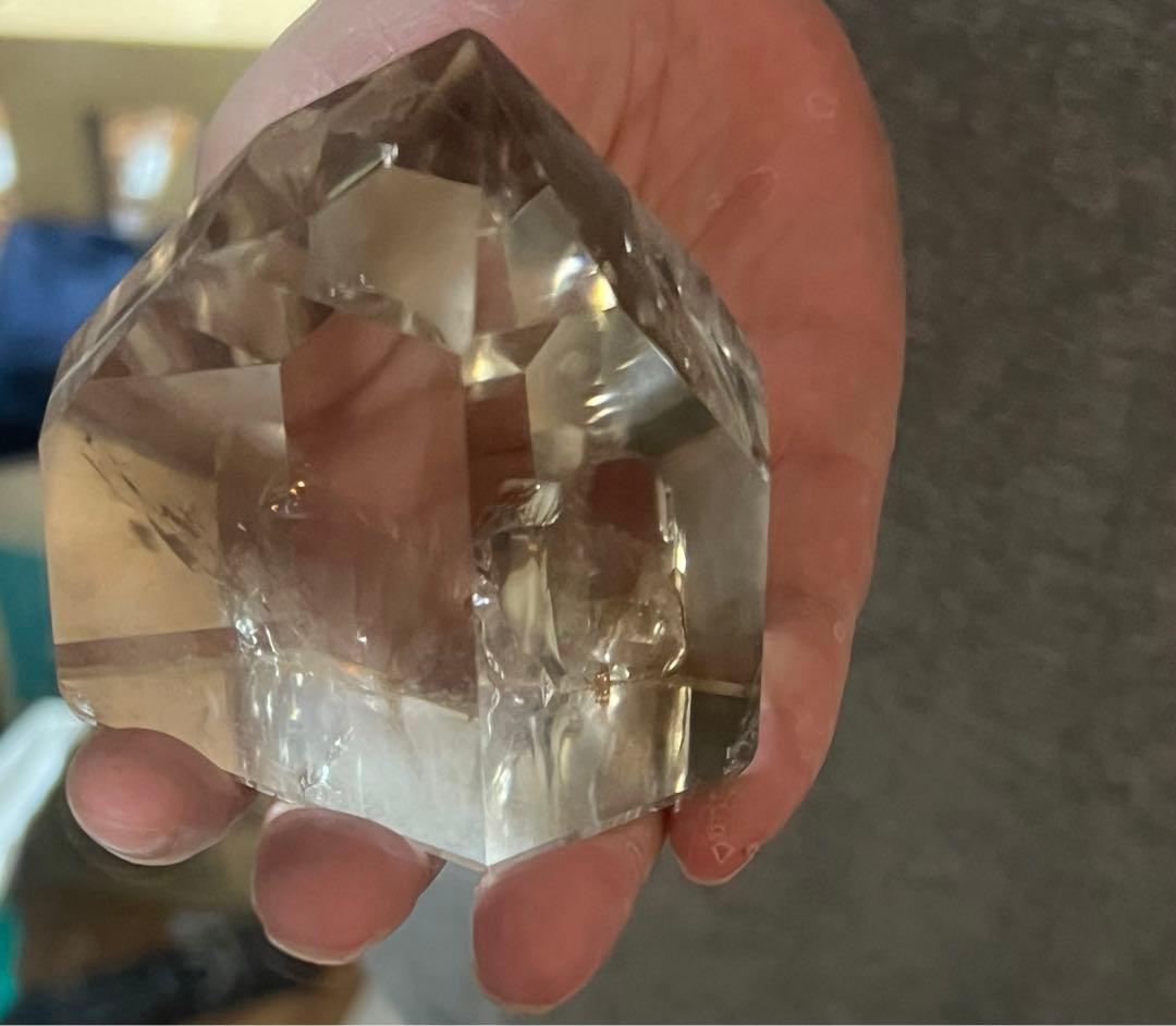 レムリアンシードバイーア産天然色シトリン・ポリッシュポイント！ダウクリスタル！！