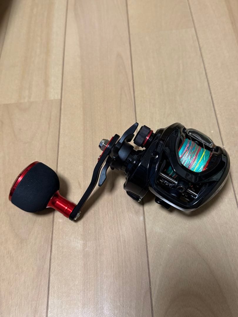 ダイワDAIWAタコ用 両軸リールフネXT150P-PE3号糸付き右ベイトリール