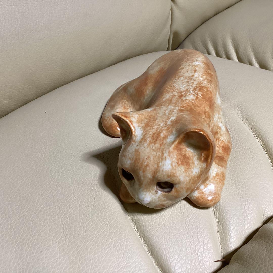 ウインスタンレイ女史の粘土の貴重な猫ヴィンテージナンバー7 瞳の美しい子最終価格