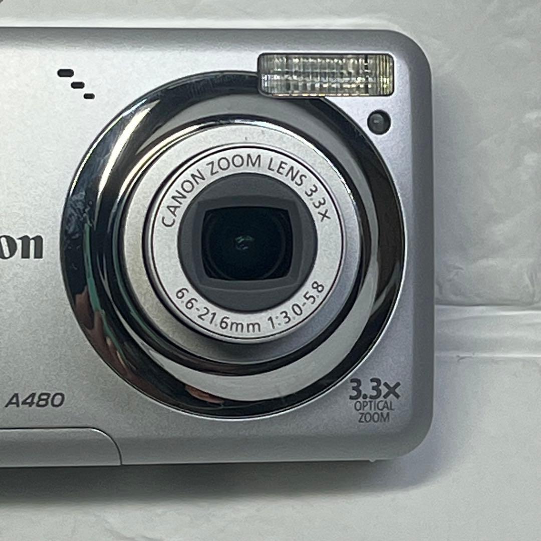 完動美品　Canon Power shot A480 AiAF デジタルカメラ