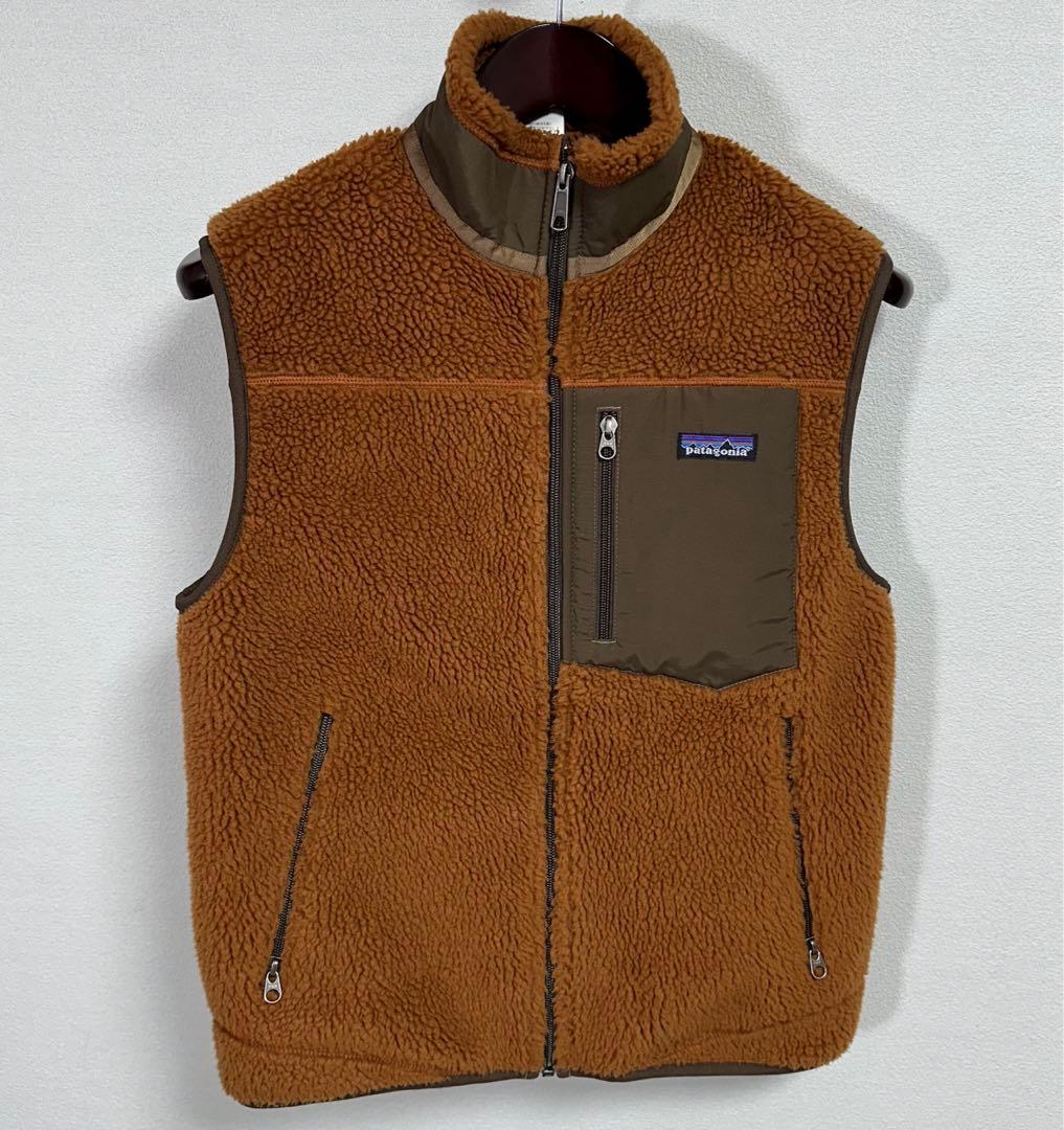 美品 希少 09年製 パタゴニア クラシック レトロX ベスト ブラウン