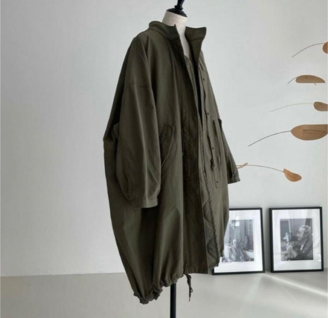 完売argue MY CUSTOM MODS COATVEST SETカーキ