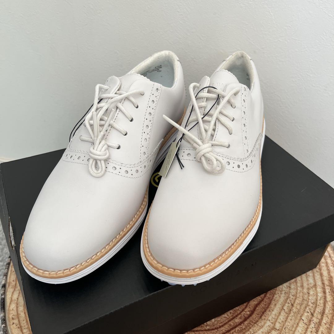 【新品】COLE HAAN ゴルフシューズ サイズ8 ホワイト