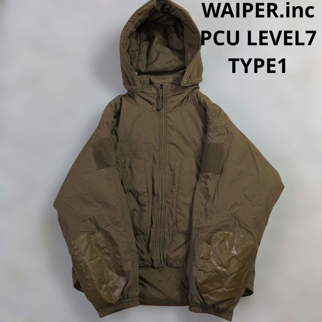 超良品WAIPER.inc PCU LEVEL7 TYPE1 茶 Mパーテックス