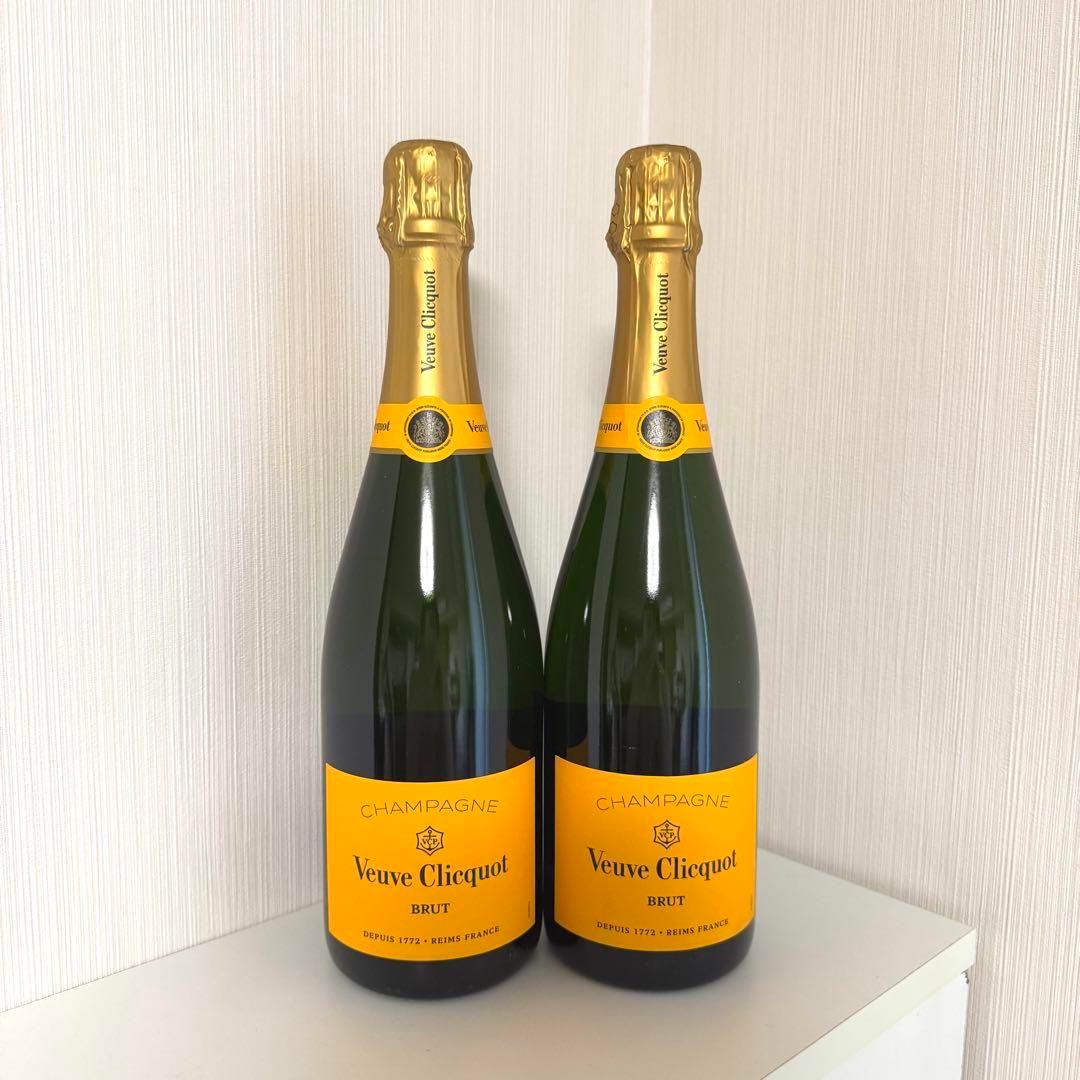 ☆ヴーヴ・クリコイエローラベル☆750ml2本特価セット 新品未開封品