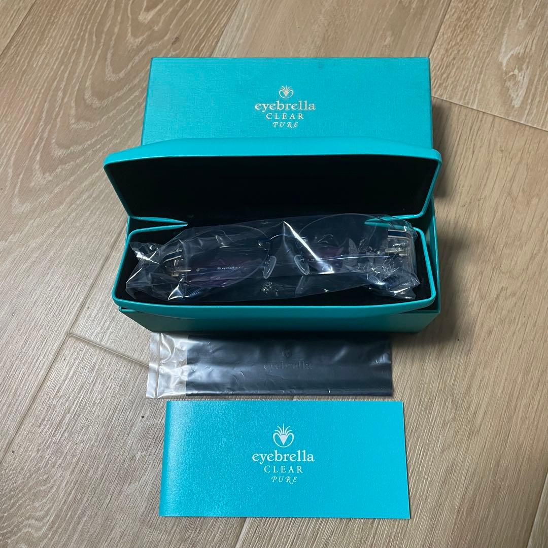 【未使用品】eyebrella CLEAR PURE / UVカットレンズグラス