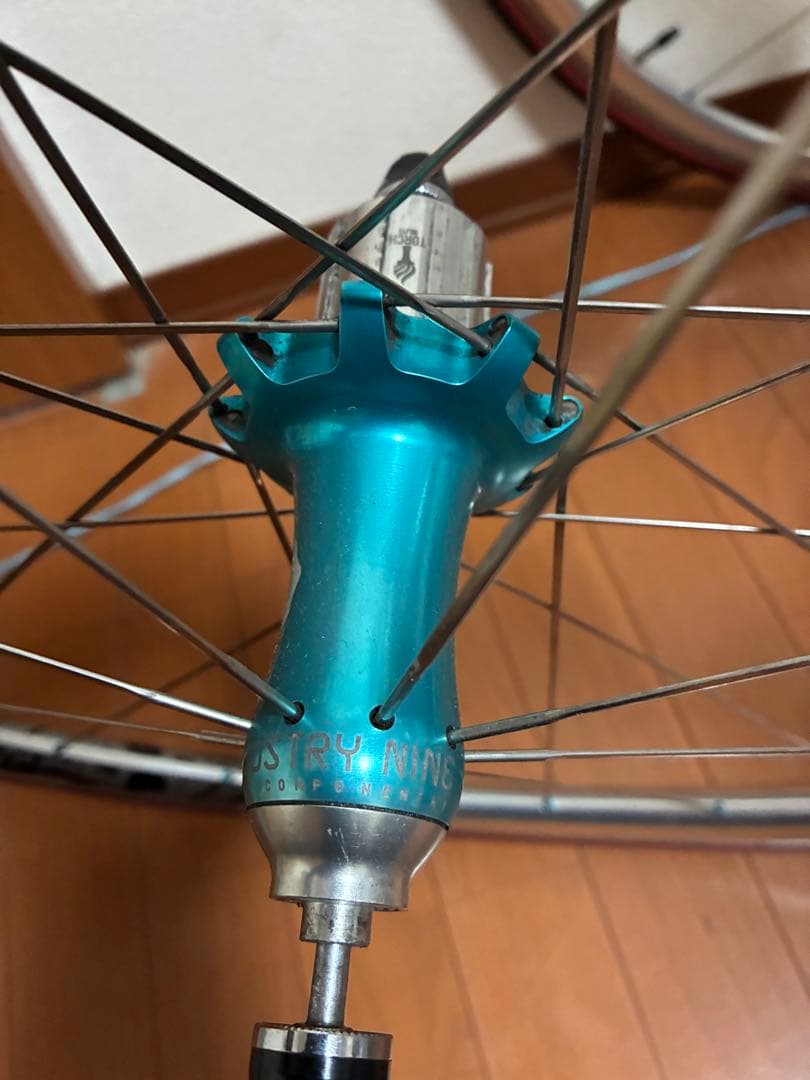 COLNAGO マスターxライトフレームセット、industrynineと付属品