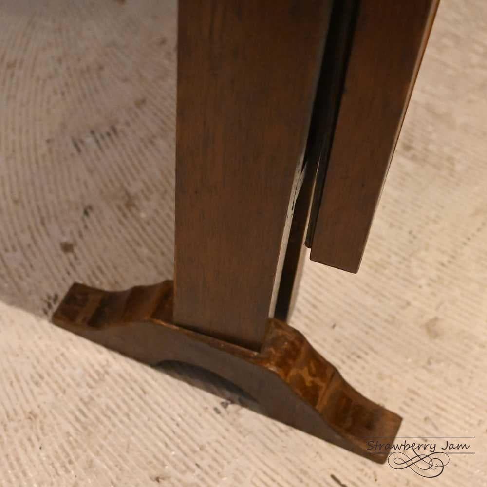 L3710-82 英国アンティーク ファイヤースクリーン カフェテーブル ポワン